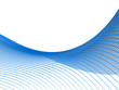 abstrakte blaue welle