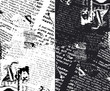 Newspaper half
