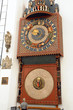 A clock 530 years old at the Marienkirche Church in Gdask