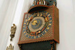 A clock 530 years old at the Marienkirche Church in Gdask