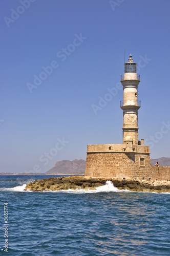 old lighthouse in Crete old lighthouse in Crete
