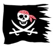 Illustration: piratenflagge 2 piratenflagge 2