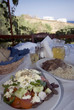 greek island taverna lunch sea view greek island taverna lunch sea view