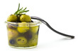 Marinated olives