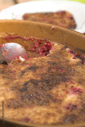 Photo: Raspberries and Rhubarb Brulee Raspberries and Rhubarb Brulee