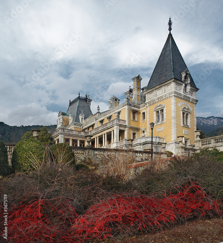 Palace of the Russian emperor Alexander of the third 