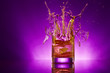 	violet splash  