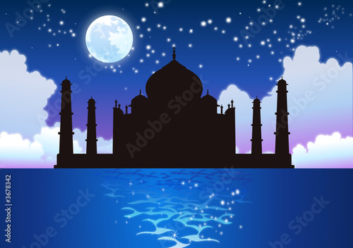 Taj Mahal - Moon & Stars Taj Mahal - Moon & Stars