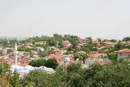 A view of the old town of Plovdiv, Bulgaria A view of the old town of Plovdiv, Bulgaria