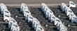 Trucks on Pier