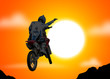 Biker jump Biker jump