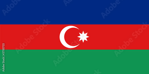 Flag - Azerbaijan Flag - Azerbaijan