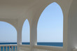 Terraza sobre el mar