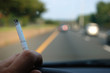 conucir fumando