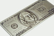 Metal hundred dollars are only souvenir