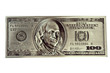 Metal hundred dollars are only souvenir
