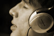 grunge edition ,teen listening music