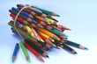 Color Pencils horizontal end-view 01