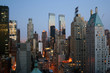 New York City in the night