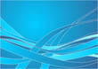 Abstract blue pattern over gradient background