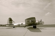 Faded photo of B-17 Flying Fortress