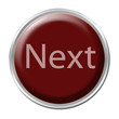 Red button with the word "Next"