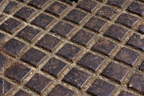 Photo: Rusty metal background. Rusty metal background.