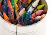 colorful Crayon close up shot colorful Crayon close up shot