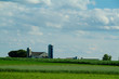 Amish Farm and cornfield in Lancaster PA