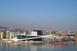 The new opera house in Oslo. The new opera house in Oslo.