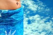 blue sky and pareo