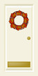 autumn door light