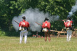 The enactment - The Battle of Monmouth in New Jersey