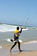 surfer on the beach