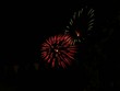 Feuerwerk rot grün