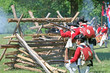 The enactment - The Battle of Monmouth in New Jersey