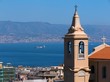 Messina panoramica sullo Stretto ed il porto Messina panoramica sullo Stretto ed il porto