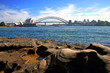 Sydney Opera House and Harbour Bridge..
