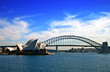 Sydney Opera House and Harbour Bridge.. Sydney Opera House and Harbour Bridge..