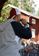 Rapper in action