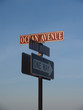 Street Signs near Beach in Ocean Grove, New Jersey