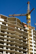 Construction of modern building Construction of modern building