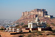 Le Mehrengar et le cenotaph de Jodhpur Le Mehrengar et le cenotaph de Jodhpur