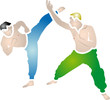 Vektor: Kampfsport Kampfsport