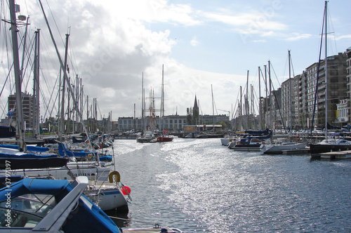 Hafen Ostend Belgien