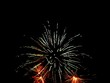 Lion face fireworks