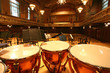 old auditorium, gold and velvet decoration old auditorium, gold and velvet decoration