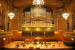 old auditorium, gold and velvet decoration