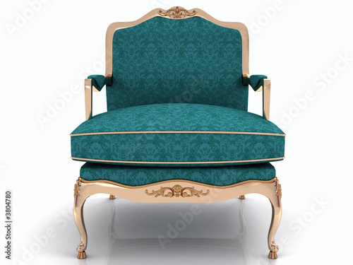 3d glamour armchair