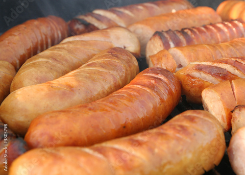 Photo: sausage grill sausage grill